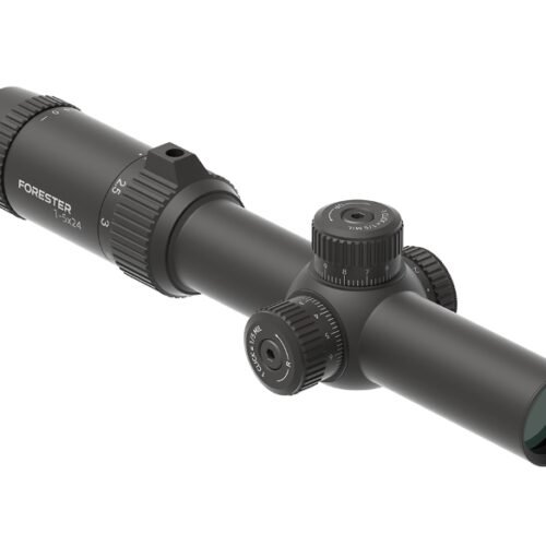 VO LPVO Riflescope FORESTER 1-5x24 SFP Fiber - Black