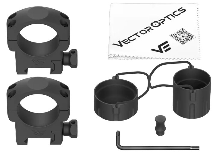 VO LPVO Riflescope FORESTER 1-5x24 SFP Fiber - Black