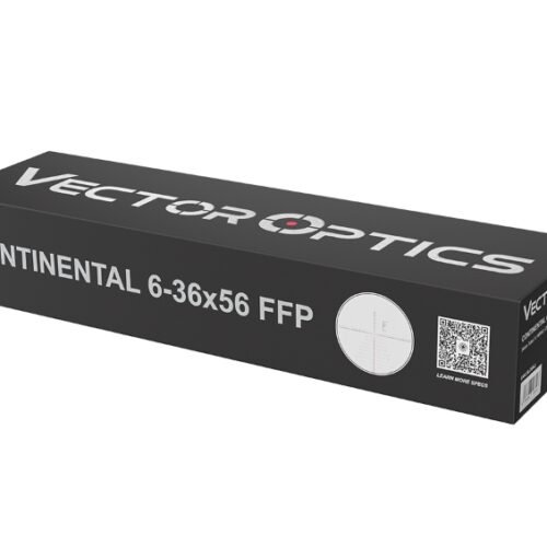 VO Riflescope CONTINENTAL X6 6–36x56 FFP PRS - Black