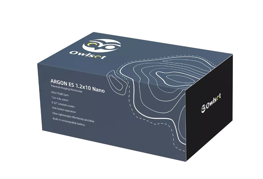 VO OWLSET ARGON ES 1.2x10 NANO Handheld Thermal Imaging Monocular - Black