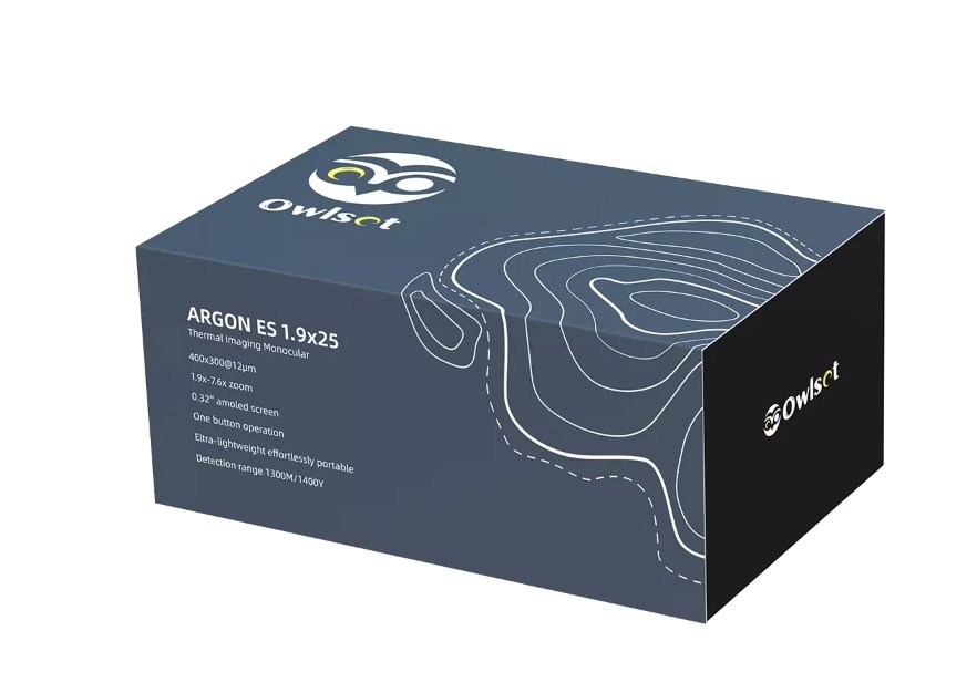 VO OWLSET ARGON ES 1.9x25 Thermal Imaging Monocular - Black