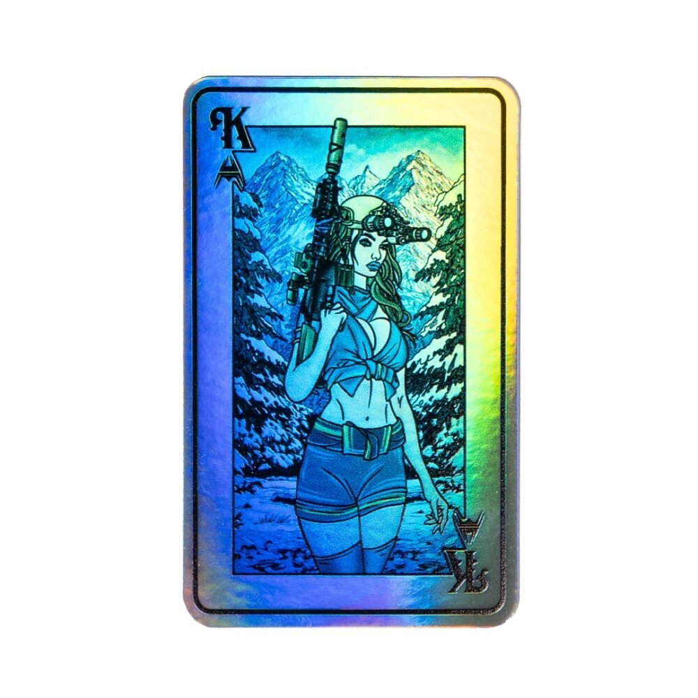 ANAREUS Sticker Lethal Beauties (KING) - Holographic