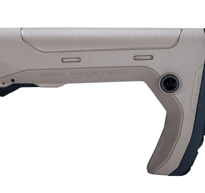 HERA ARMS CCS LIGHT Gen2 M4 / AR15 Mil-Spec Retractable Stock - Tan