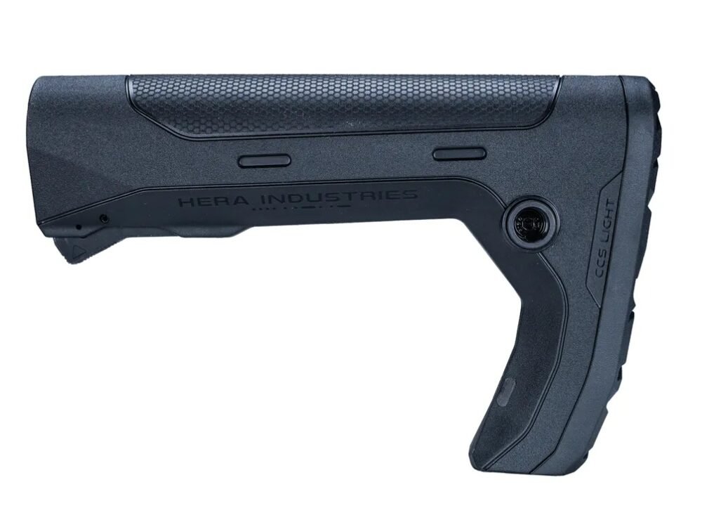 HERA ARMS CCS LIGHT Gen2 M4 / AR15 Mil-Spec Retractable Stock - Black