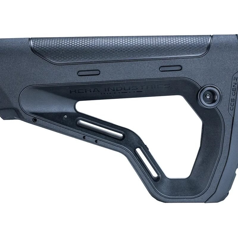 HERA ARMS CCS Gen2 M4 / AR15 Mil-Spec Retractable Stock - Black
