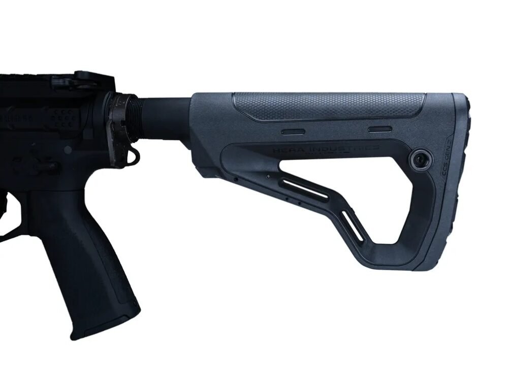 74595 HERA ARMS CCS Gen2 M4 / AR15 Mil-Spec Retractable Stock - Black