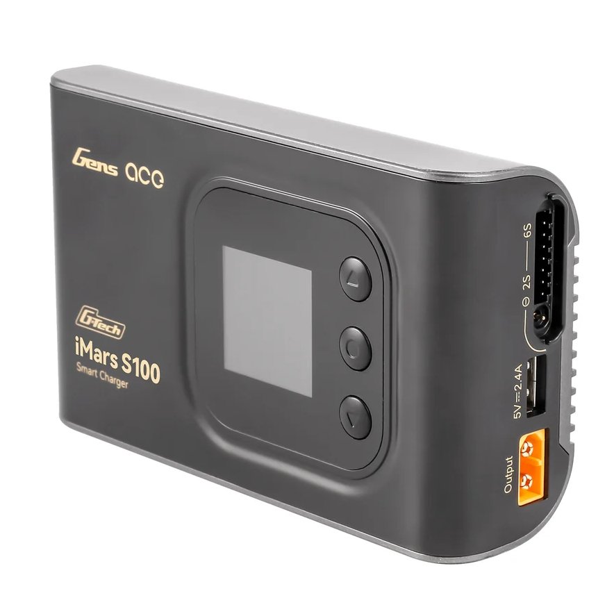 Gens ACE G-TECH iMars S100, 100W Universal Charger - Black
