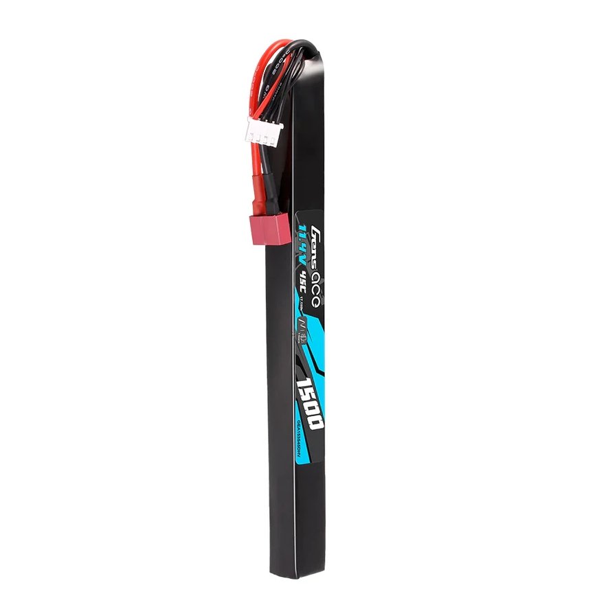 Gens ACE Li-Pol Battery HV 11.4V 1500mAh, 45C, T-Dean - Stick