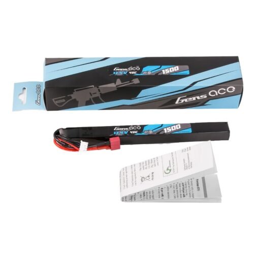 Gens ACE Li-Pol Battery HV 11.4V 1500mAh, 45C, T-Dean - Stick