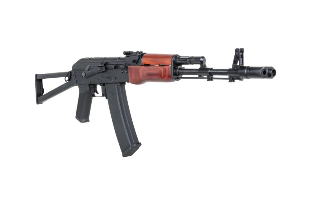 SA AK-74S (SA-PJ04 PRIME(TM) ASTER SE V3, Brushless Motor) - Black / Wood