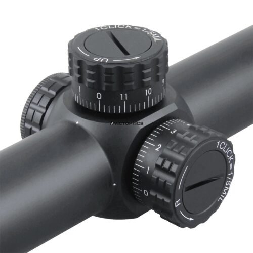 VictOptics LPVO Riflescope S6 1–6x24  plus  One-Piece High Mount - Black