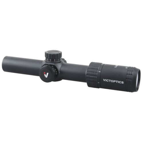 VictOptics LPVO Riflescope S6 1–6x24  plus  One-Piece High Mount - Black