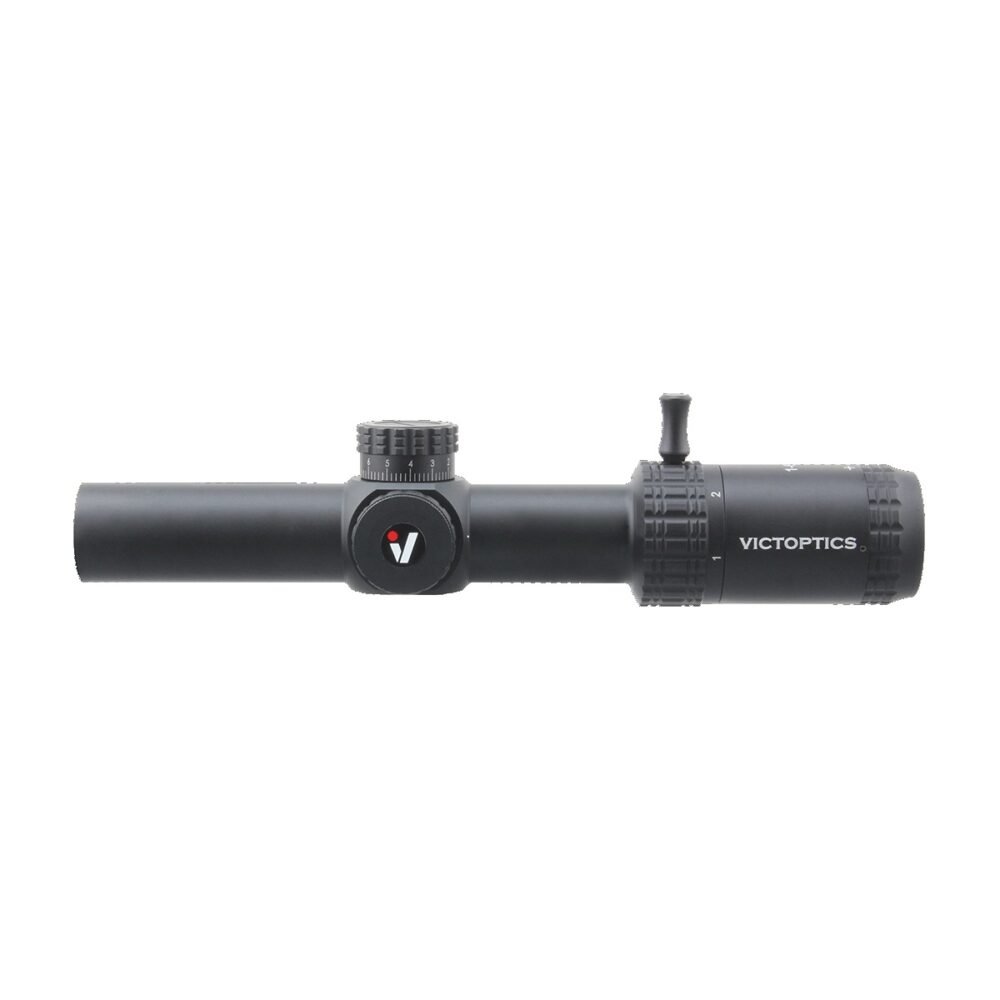 VictOptics LPVO Riflescope S6 1–6x24  plus  One-Piece High Mount - Black