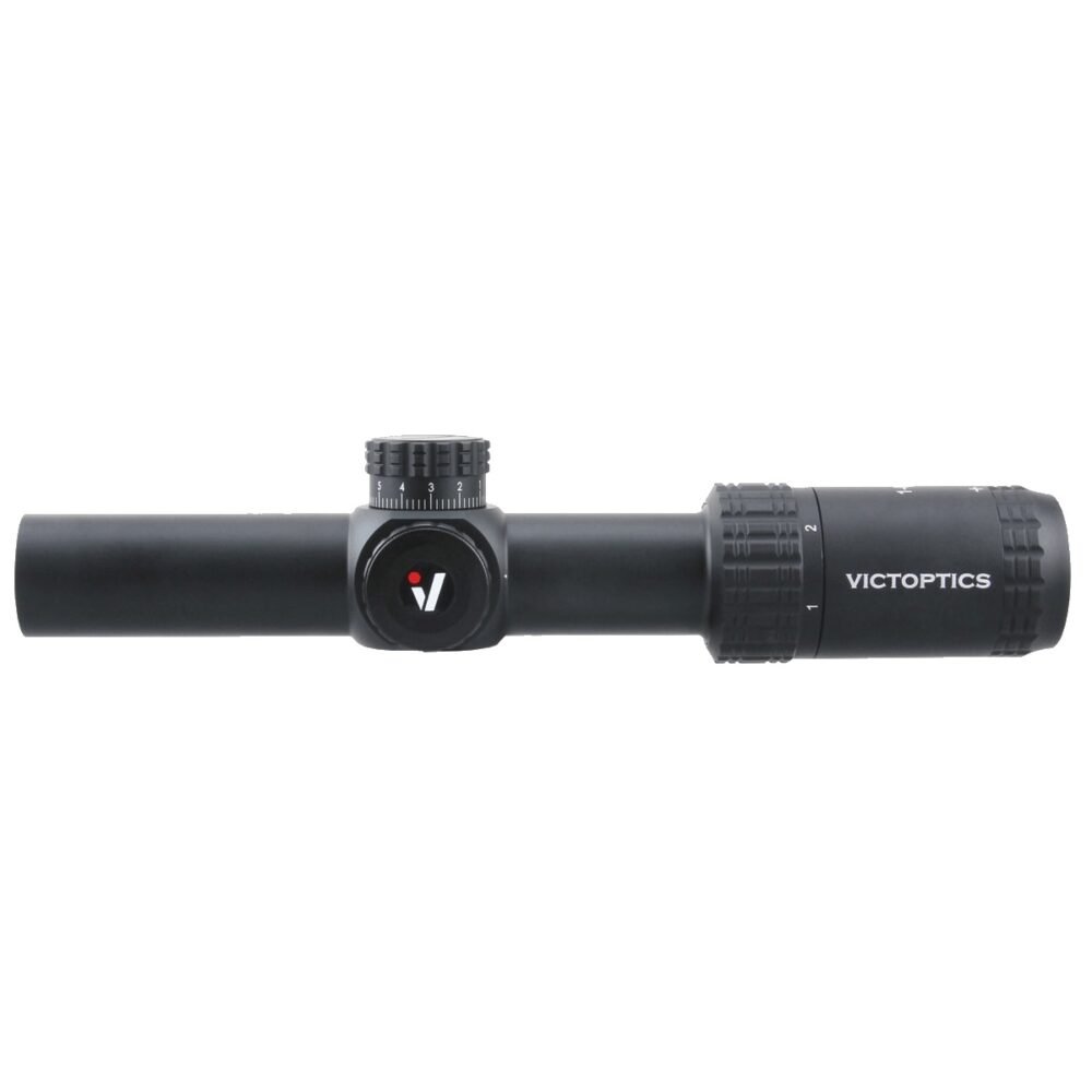 VictOptics LPVO Riflescope S6 1–6x24  plus  One-Piece High Mount - Black