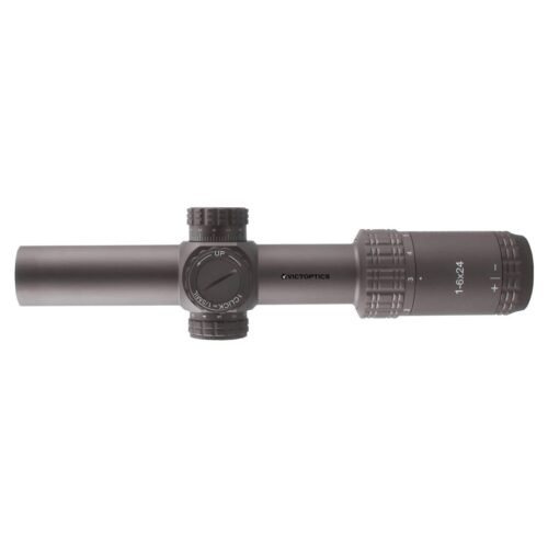 VictOptics LPVO Riflescope S6 1–6x24  plus  One-Piece High Mount - Brown