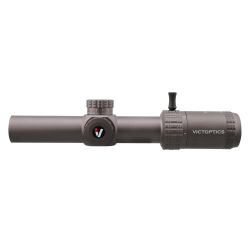 VictOptics LPVO Riflescope S6 1–6x24  plus  One-Piece High Mount - Brown