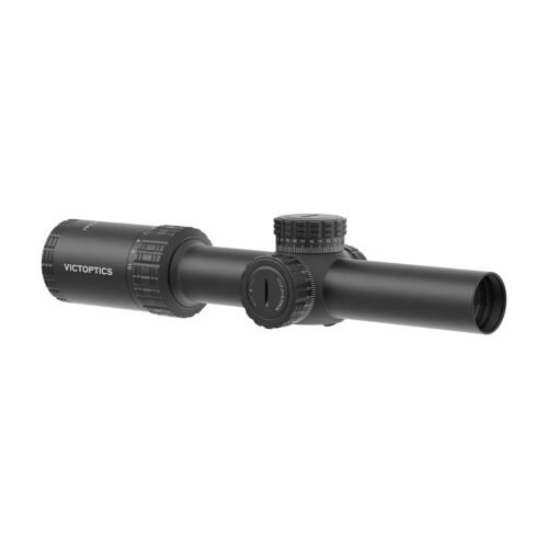 VictOptics LPVO Riflescope S10 1–10x24i Fiber  plus  One-Piece High Mount - Black