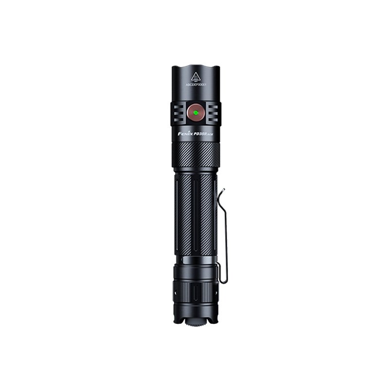 FENIX Rechargeable LED Flashlight PD35R ACE, 2000 lm  - Black