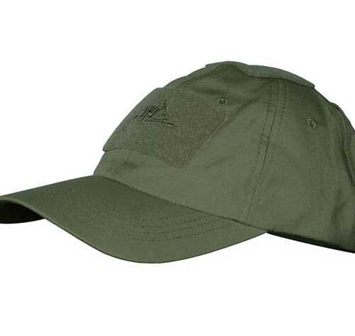 HELIKON Baseball Cap with Velcro Adjustment, Ripstop - Green