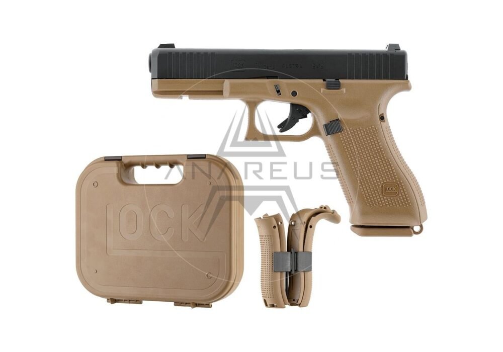 UMAREX / VFC Glock 17 Gen5 GBB Pistol French Edition - Black / Coyote