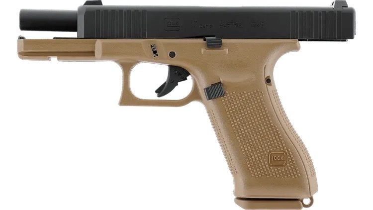 UMAREX / VFC Glock 17 Gen5 GBB Pistol French Edition - Black / Coyote