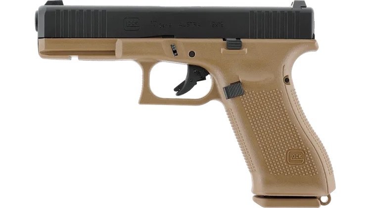 UMAREX / VFC Glock 17 Gen5 GBB Pistol French Edition - Black / Coyote
