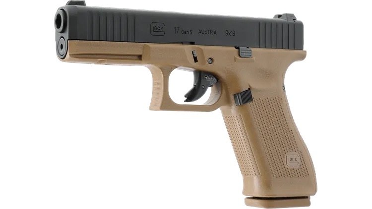 UMAREX / VFC Glock 17 Gen5 GBB Pistol French Edition - Black / Coyote