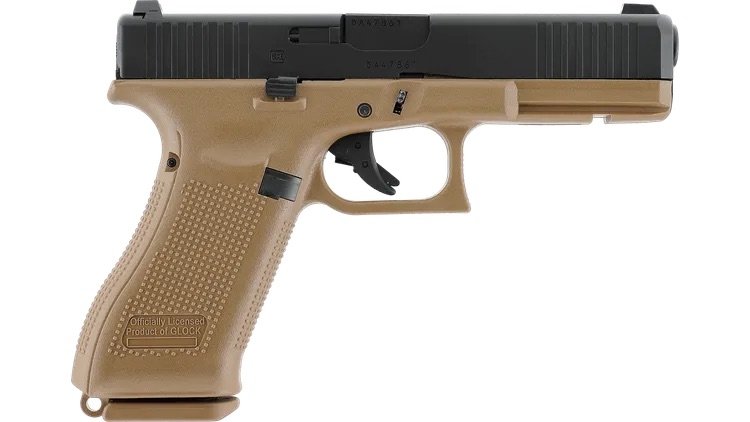 UMAREX / VFC Glock 17 Gen5 GBB Pistol French Edition - Black / Coyote