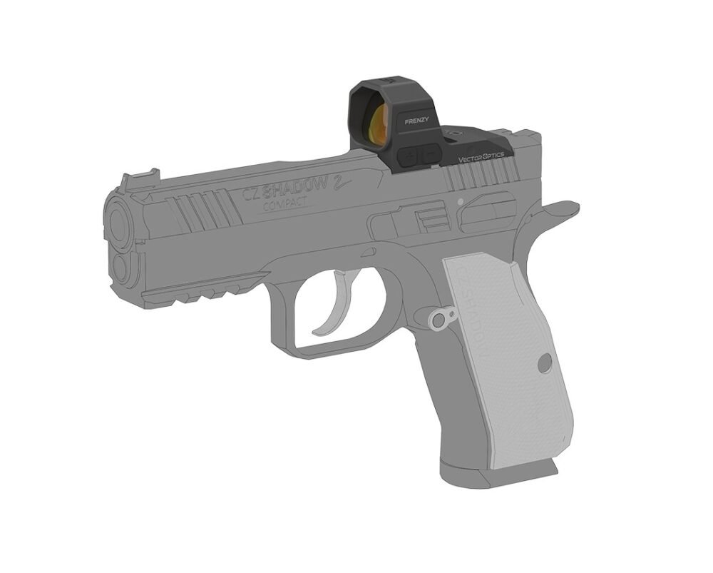 VO FRENZY 1x20x24 CZ Shadow 2 / P-10C OR Red Dot Sight - Black