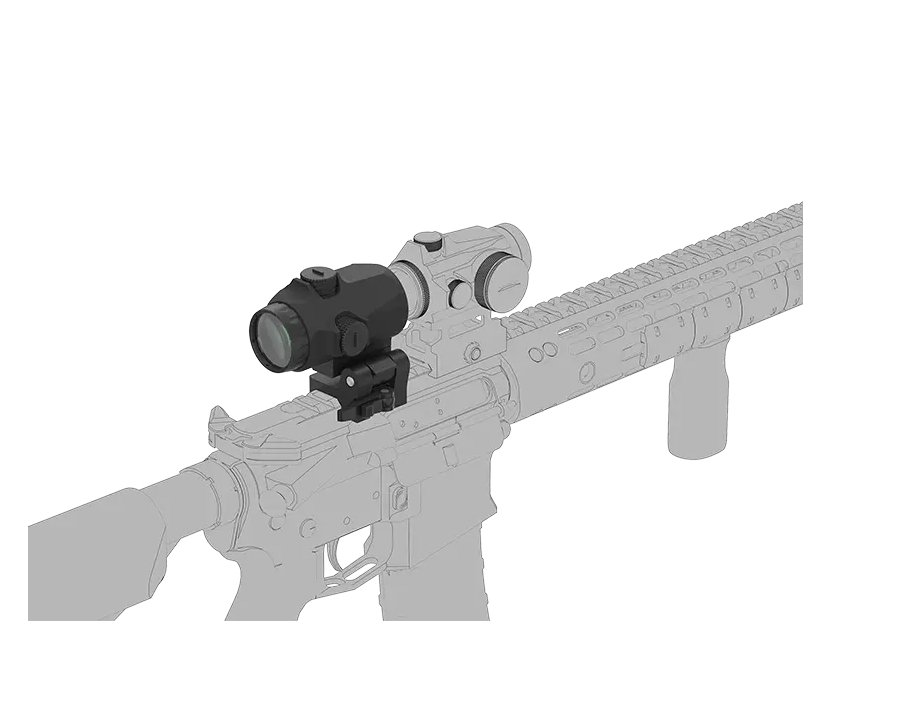 74969 VO MAVERICK-IV 3x22 Magnifier Mini - Black