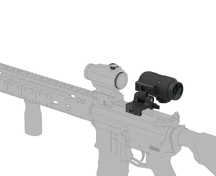 74970 VO MAVERICK-IV 3x22 Magnifier Mini - Black