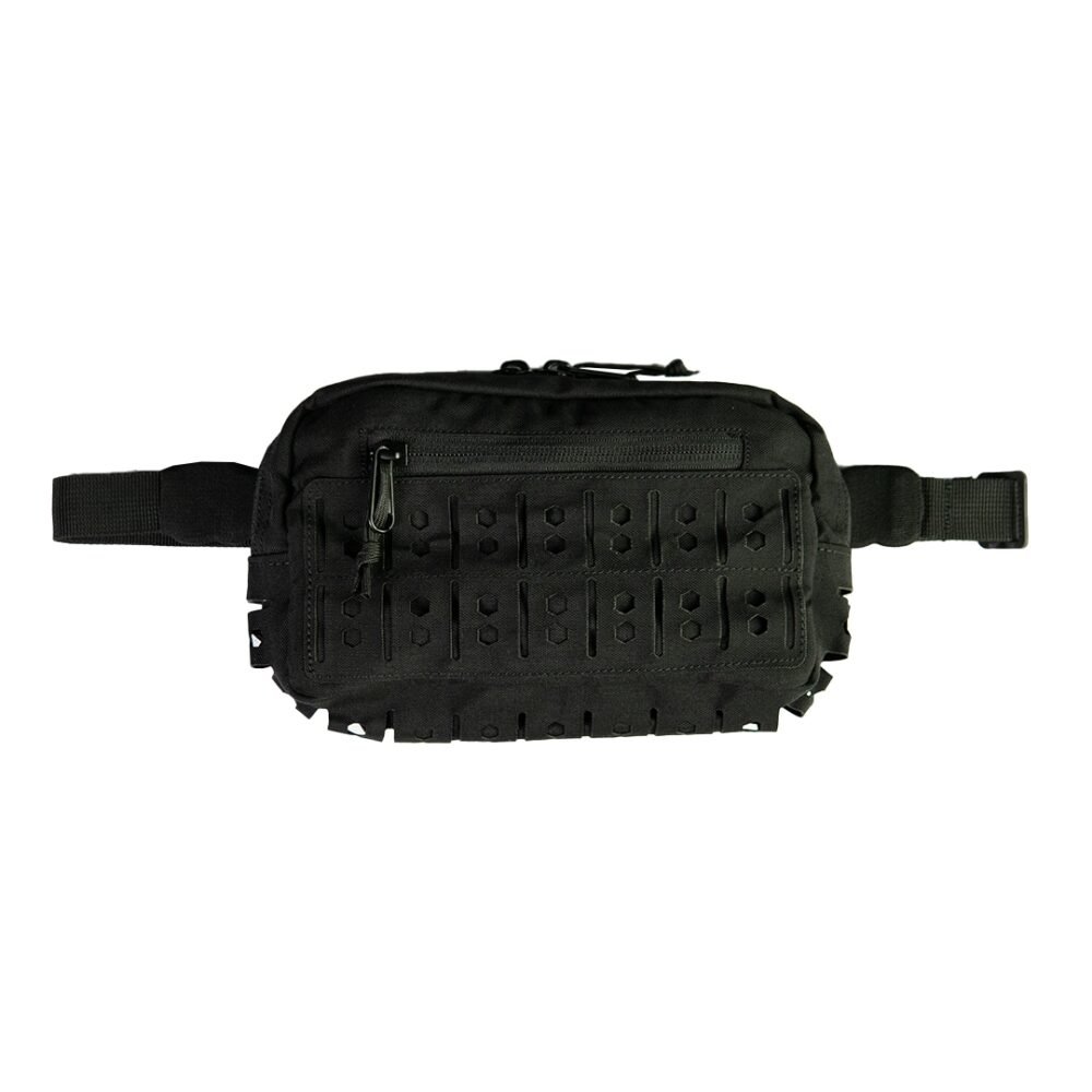 ANAREUS Modular MOLLE Fanny Pack KEBAG 3in1 - Black