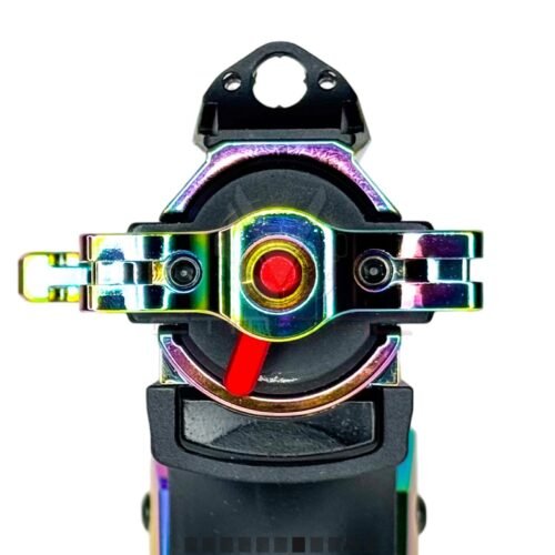 CTM REAPER AAP-01 Enlarged Charging Handle with Selector Switch - Electroplated Rainbow