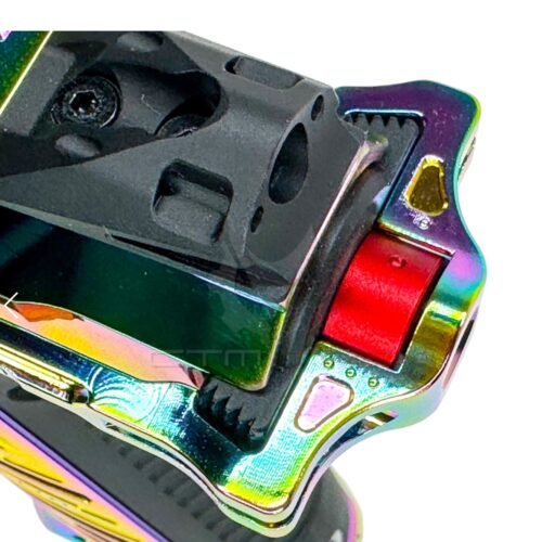 CTM REAPER AAP-01 Enlarged Charging Handle with Selector Switch - Electroplated Rainbow