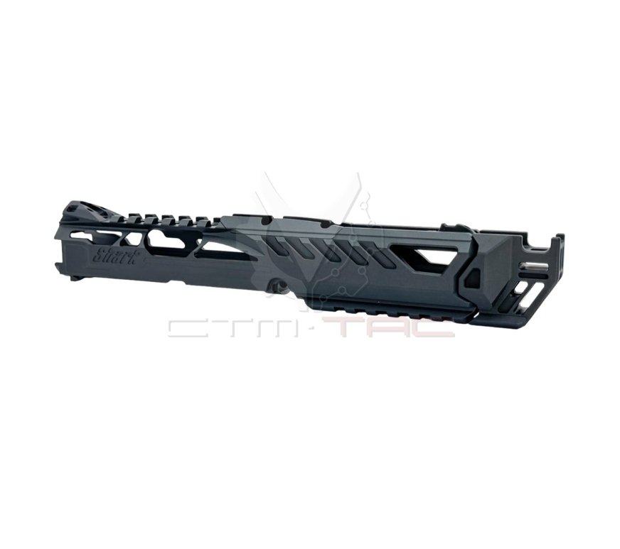 CTM AAP-01 FUKU-2 SHARK Cutout CNC Upper Set (Long) - Black