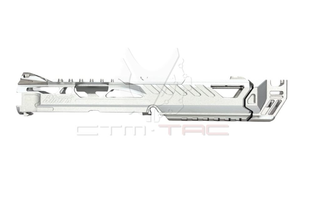 75044 CTM AAP-01 FUKU-2 SHARK Cutout CNC Upper Set (Long) - Silver