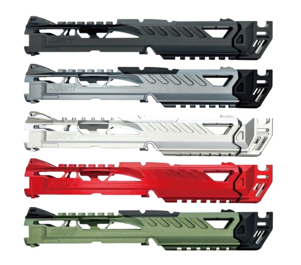 75049 CTM AAP-01 FUKU-2 SHARK Cutout CNC Upper Set (Long) - Silver