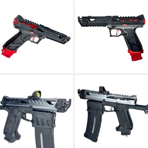 CTM AAP-01 FUKU-2 SHARK Cutout CNC Upper Set (Long) - Black