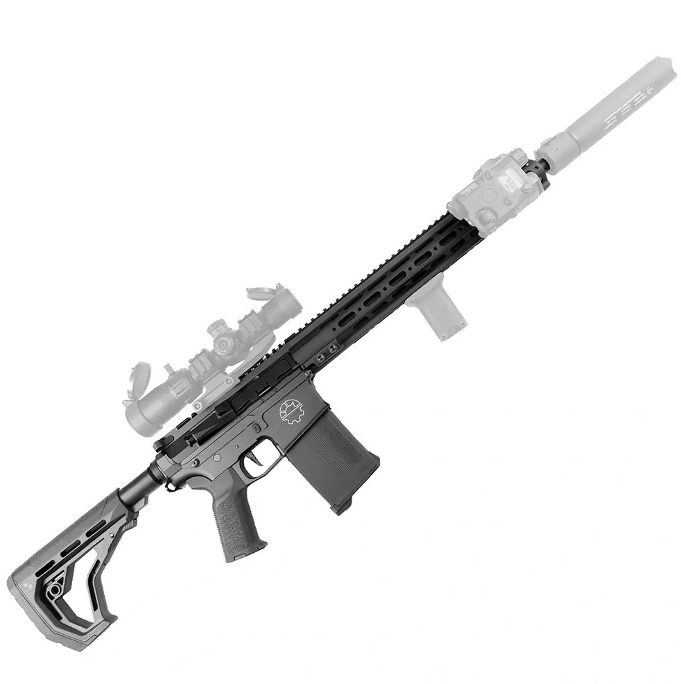EPeS EAR-10 CNC (SR-25 DMR) SMR 15.3" HPA - ADMIRAL - Black