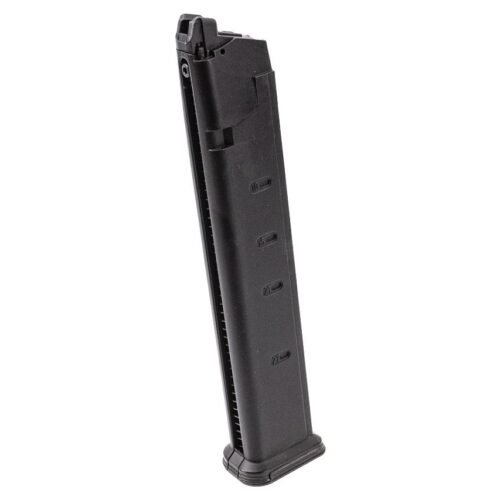 Lambda Defence MDP-9 / GHM-9 GBB Long Gas Magazine, 48 BBs - Black