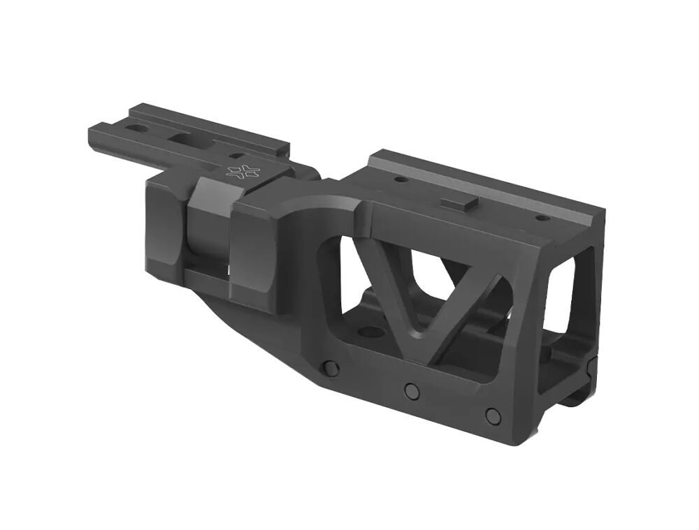 VO 1-Piece RIS Base for SCRAPPER Red Dot Sight and PARAGON Magnifier - Black