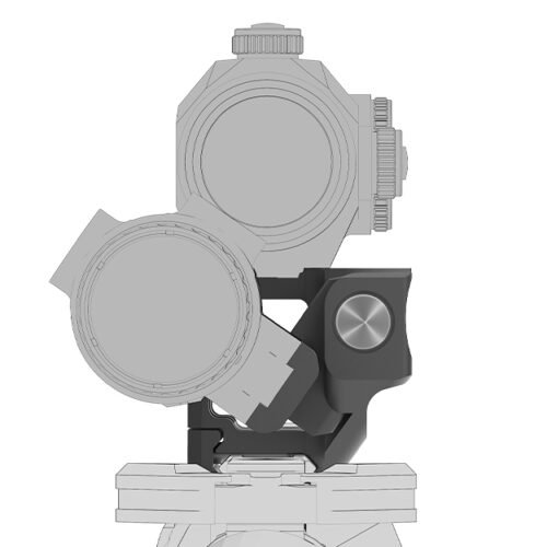 VO 1-Piece RIS Base for SCRAPPER Red Dot Sight and PARAGON Magnifier - Black