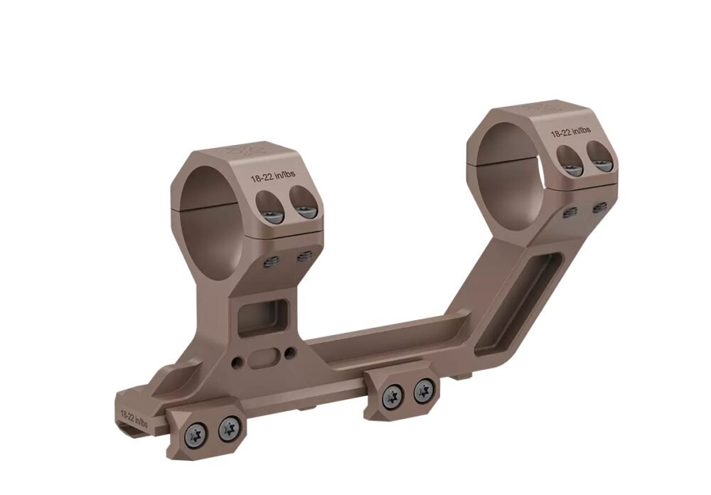 VO AR15 High One-Piece RIS Mount for 30 mm Riflescope - Tan