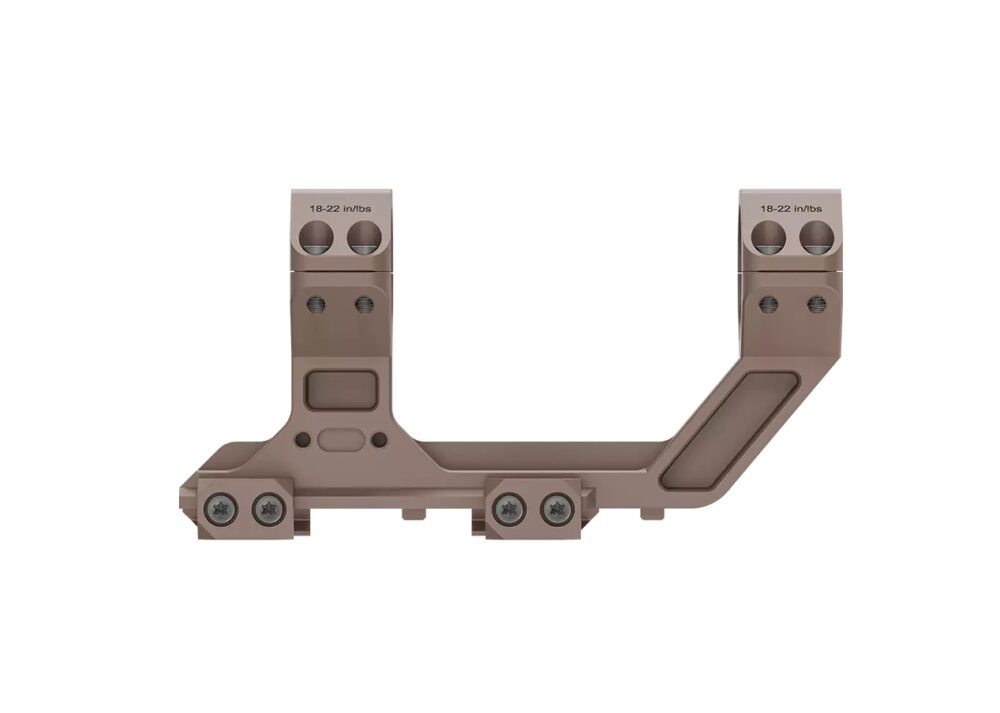 VO AR15 High One-Piece RIS Mount for 30 mm Riflescope - Tan