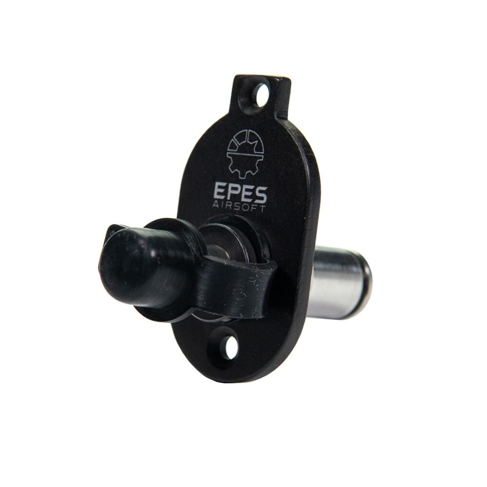 EPeS HPA Pistol Grip AR15 Base Plate (6 mm / QD US) - Black
