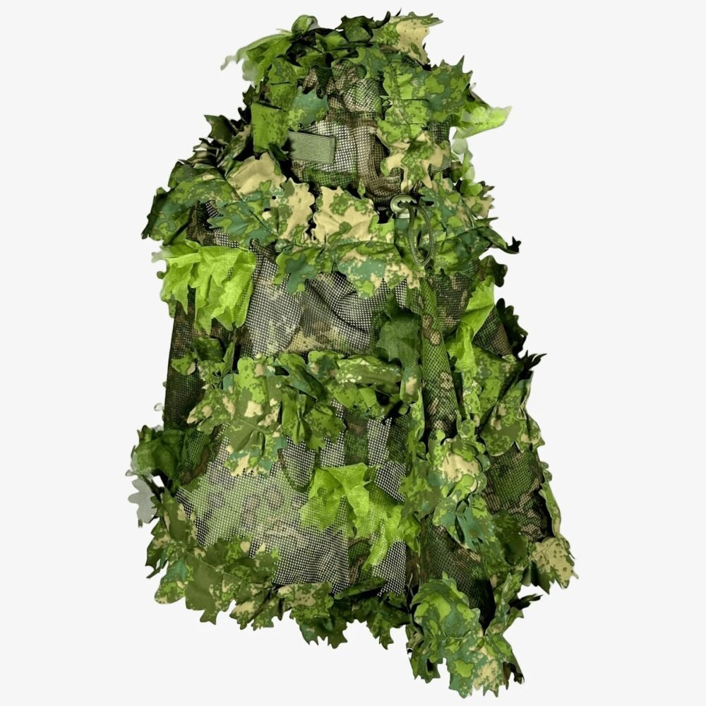 KMCS ENHANCED BOONIE HAT with 3D leaves - Next-Gen Green