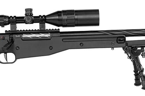 Novritsch SSG96 CNC Adapter for 14mm CCW Suppressor - Black