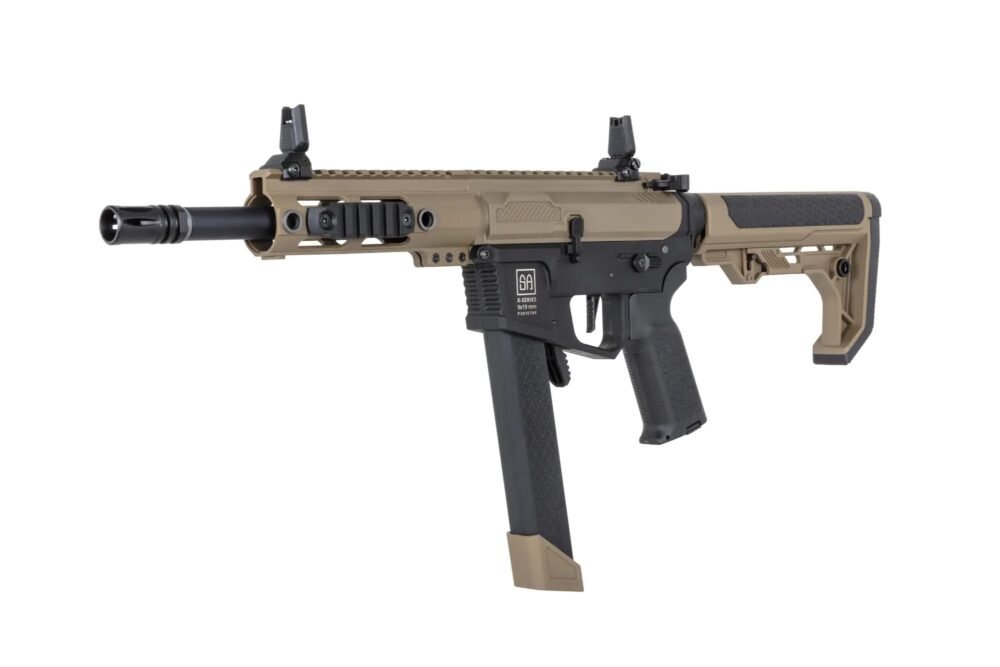 SA AR9 Light Ops Gen2 (SA-FX01 FLEX(TM) BLDC(TM) HAL ETU(TM)) - Black / Tan