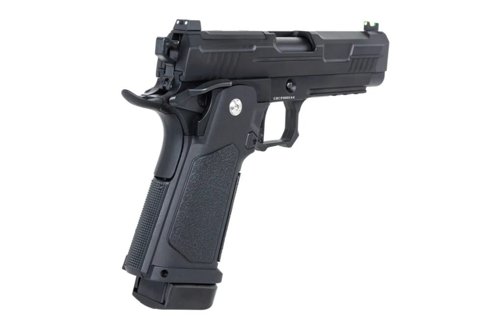 Arcturus Hi-Capa Vanguard 4.3" OR Gas Pistol - Black
