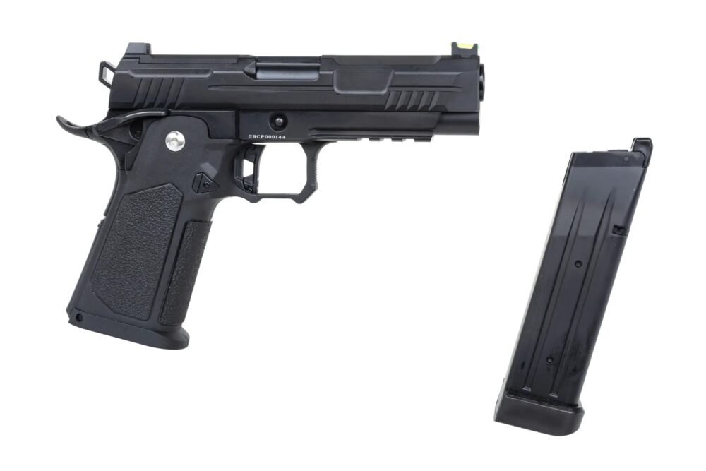 Arcturus Hi-Capa Vanguard 4.3" OR Gas Pistol - Black